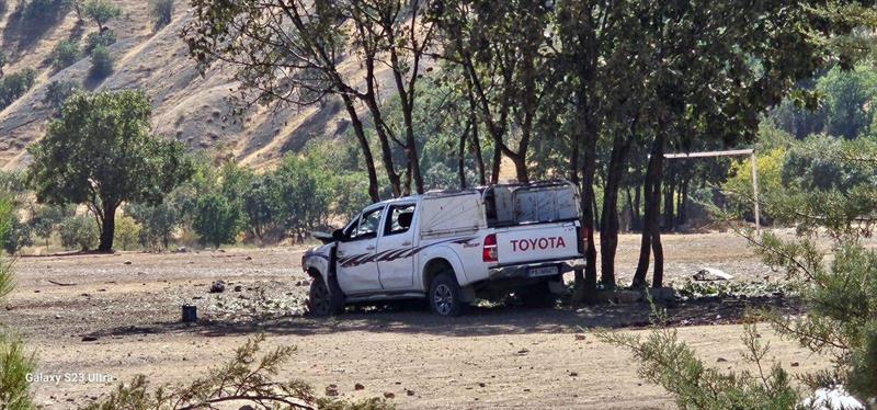 فرۆکەی بێ فرۆکەوان ئۆتۆمبێلێک لە بناری قەندیل دەکاتە ئامانج