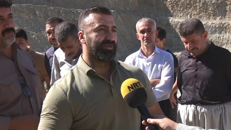 دانیشتوانی گەڕەکێکی سلێمانی دژی کۆمپانیایەکی حزبی گردبوونەوە

