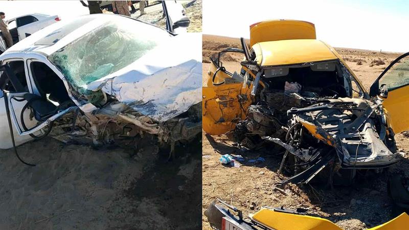 لە رووداوێکی هاتووچۆدا دوو ئەفسەر و سەربازێک گیانیان لەدەستدا