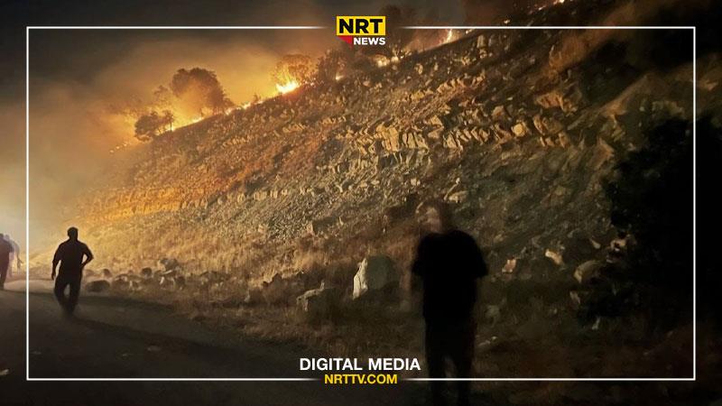 لە سنووری شارباژێڕ ئاگر کەوتەوە و دوای سێ کاتژمێر کۆنترۆڵکرا


