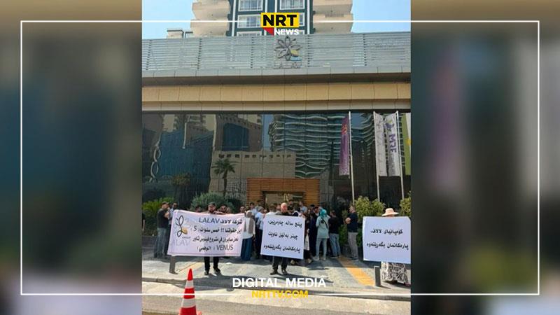 هەولێر؛ بەشداربووانی پرۆژەیەکی نیشتەجێبوون دژی تەواونەکردنی یەکەکانیان گردبوونەوە

