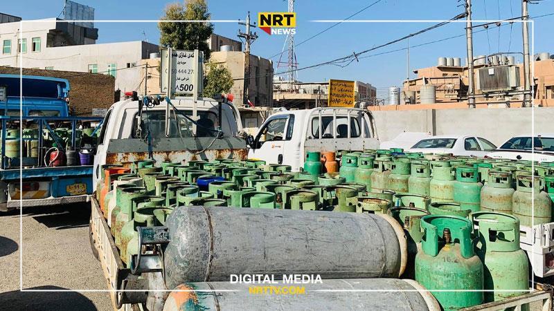 لە سلێمانی پێدانی غاز بە هاوڵاتییان زیاد کرا