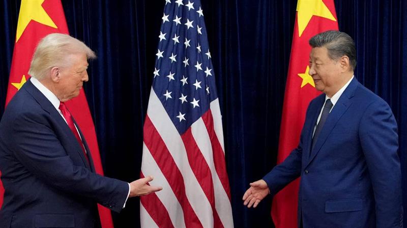 شەوی رابردوو سەرۆکی ئەمەریکا و چین پەیوەندییەکی تەلەفۆنییان ئەنجامدا

