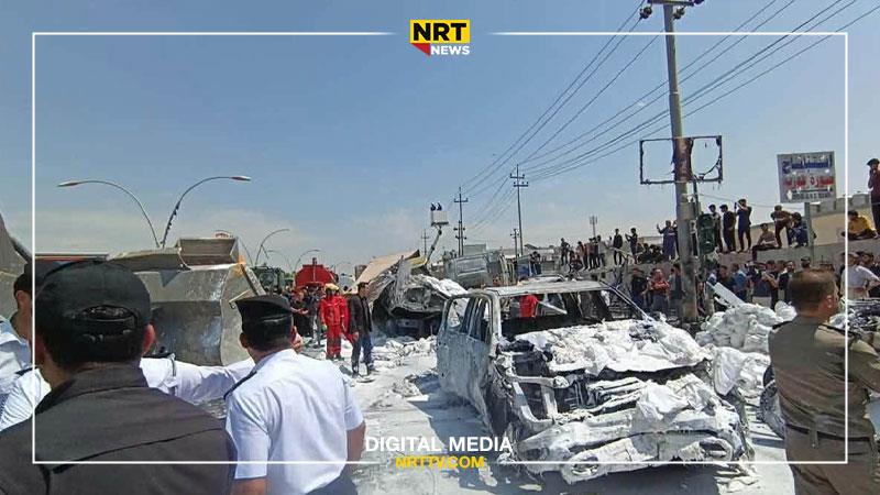 لە کەسنەزان ڕووداوێکی هاتووچۆی سەخت ڕوویدا و چەند کەسێک گیانیان لەدەستدا

