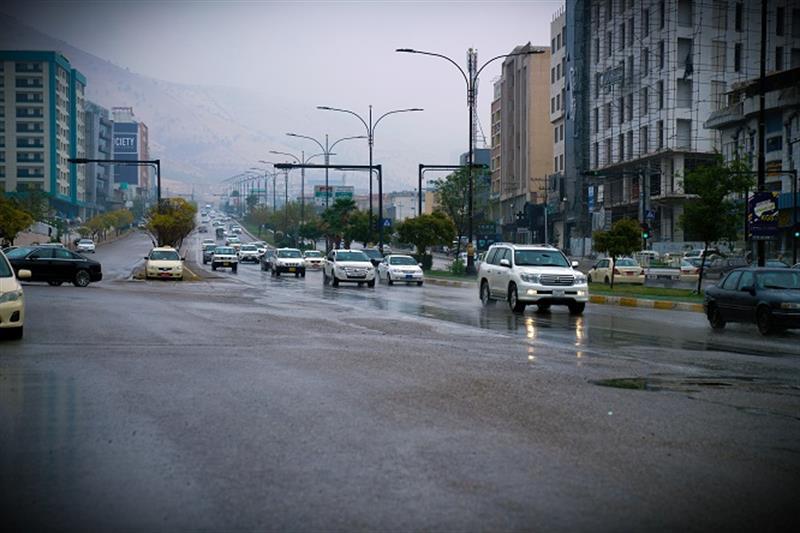 کەشناسی: تاوەباران دەبارێت و پلەکانی گەرماش نزمدەبنەوە