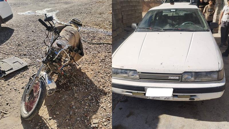 لە رووداوێکی هاتووچۆدا ماتۆرسوارێک گیانی لەدەستدا