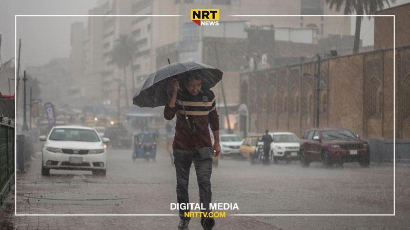 لەم ناوچانە باران دەبارێت

