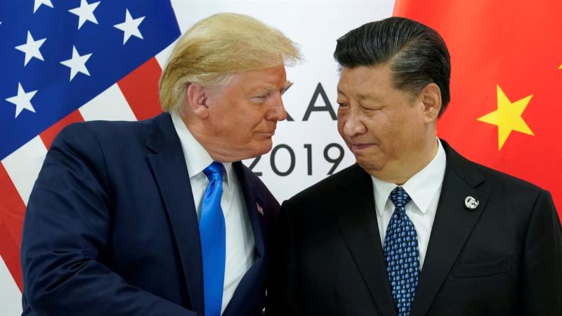 سەرۆکی ئەمریکا و چین لە کۆریای باشوور کۆبوونەوە

