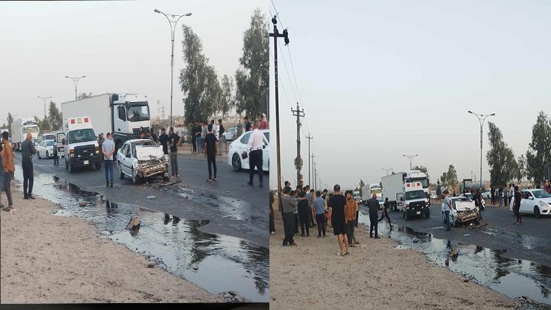 لە رووداوێکی هاتووچۆدا کەسێک گیانی لەدەستدا و سێ کەسی دیکەش برینداربوون


