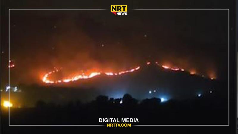 ئاگرێکی بەهێز لە سنوری شارباژێڕ کەوتەوە 