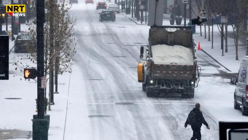 ئاژانسەکان: بەهۆى شەپۆلى بەفر و سەرماوە باری نائاسایی راگەیەندرا
