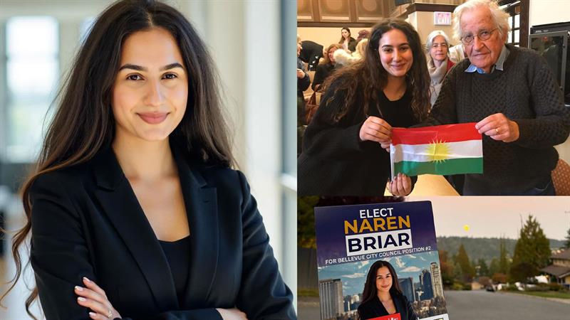 کچە کوردێک بووە ئەندامی ئەنجوومەنی شارەوانی شارێکی ئەمریکا
