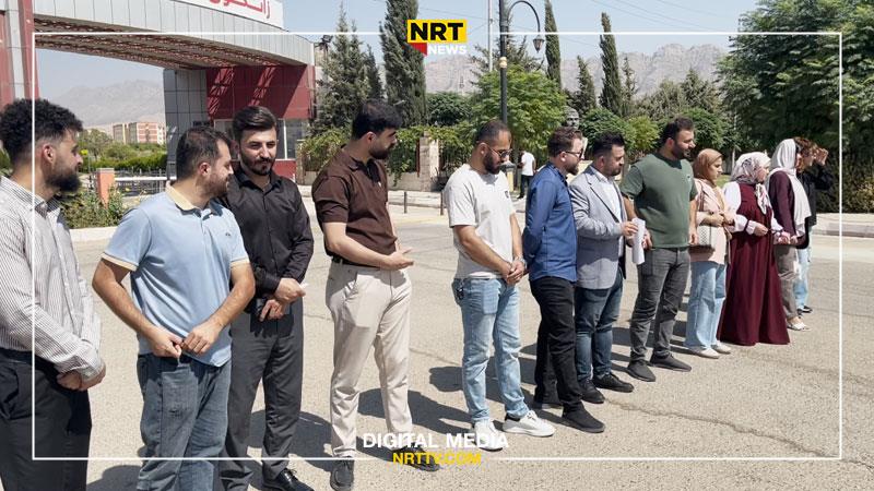 رانیە؛ جارێکی دیکە سێ یەکەمەکان دژی دانەمەزراندنیان گردبوونەوە 