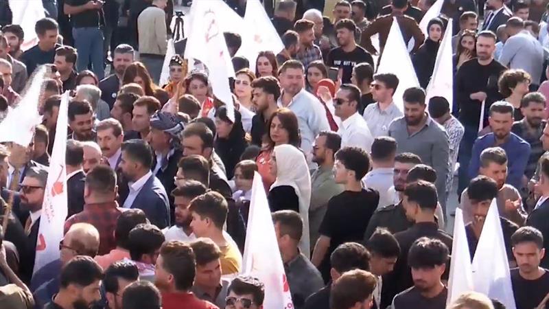 کەرنەڤاڵی بانگەشەی هەڵبژاردنی نەوەی نوێ دەستیپێکرد

