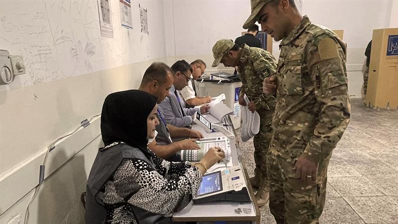 دەنگدانی تایبەت بۆ هەڵبژاردنی پەرلەمانی عێراق بەڕێوەدەچێت