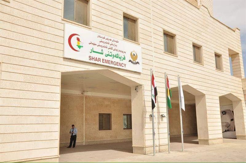 تەندروستی سلێمانی ئاماری مانگی رابردووی نەخۆشخانەی شاری بڵاوکردەوە